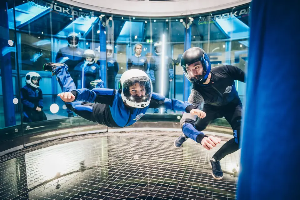 Stage de chute libre enfant et adolescent